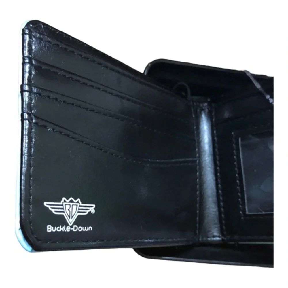 Spongebob squarepants blue printed bifold wallet with case brand new‎